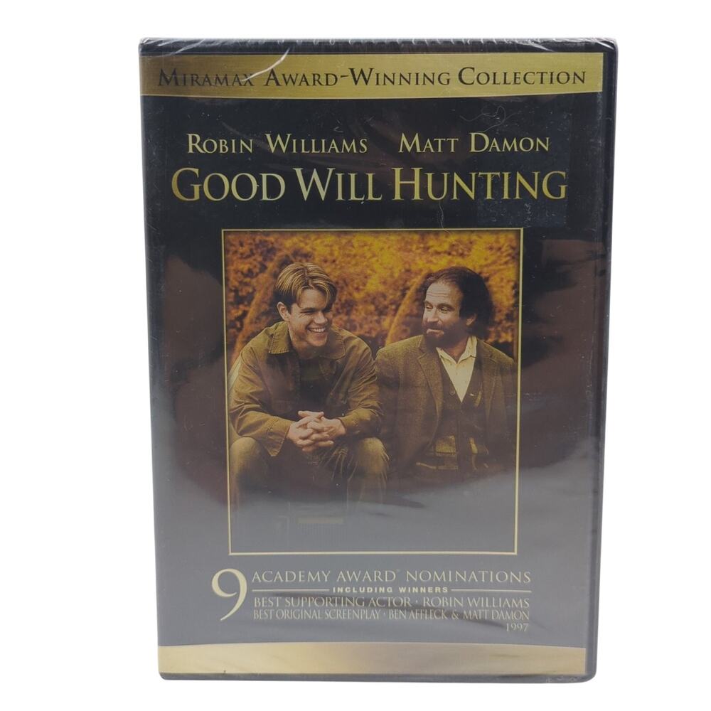 Good Will Hunting DVD 1997 Miramax Award-Winning Collection Robin Williams New